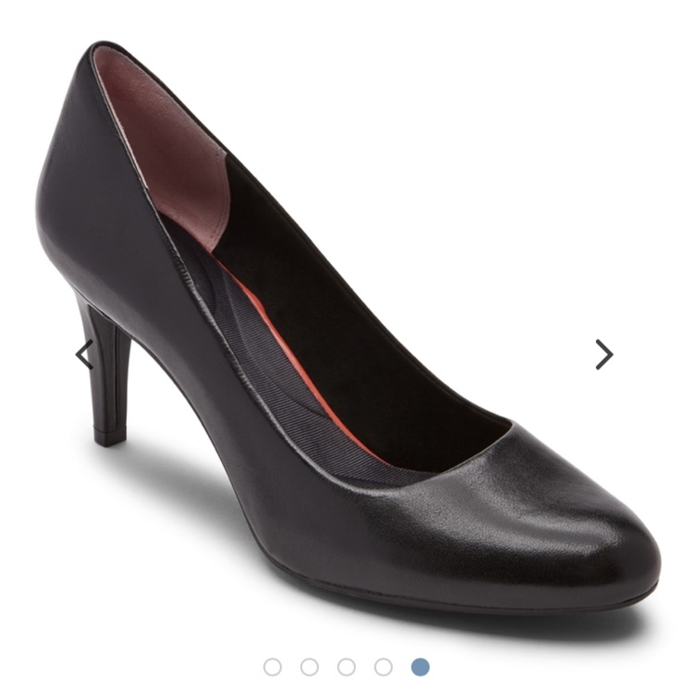 BRAND NEW Rock port simple black heel 7.5